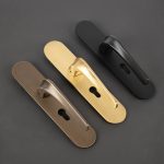 Khóa cửa phòng hiện đại bằng đồng BR666-102