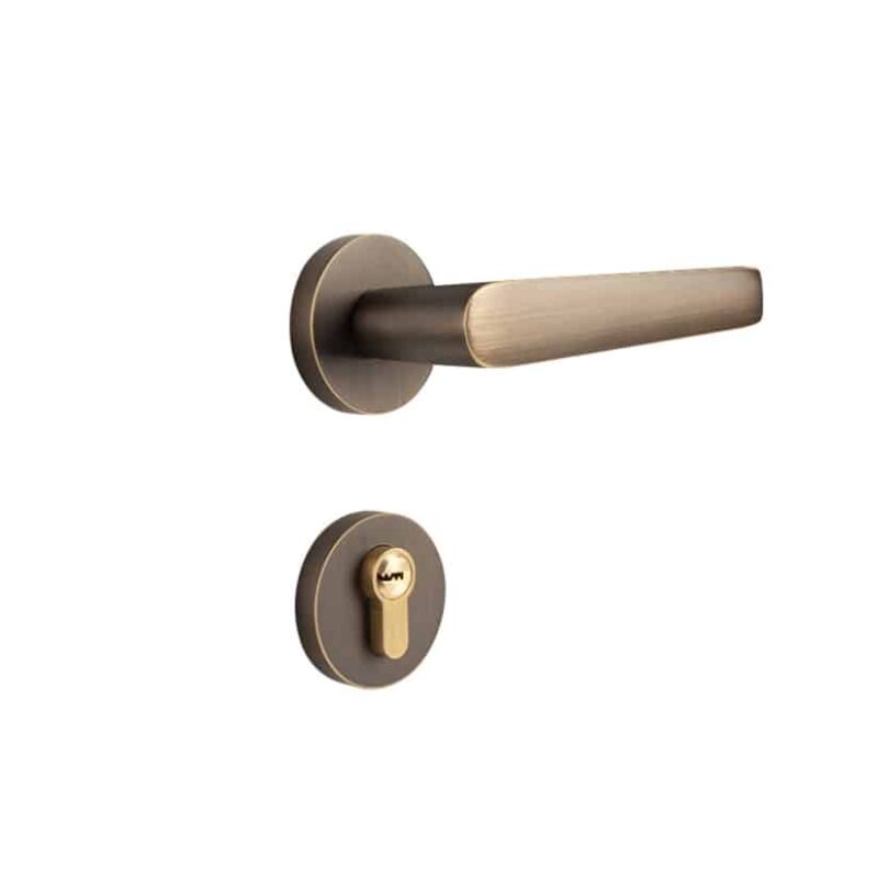 Khóa cửa phòng phân thể bằng đồng BR7-113 4