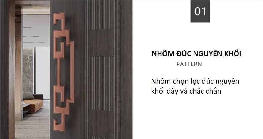 Tay nắm cửa cổ điển cho nhà phố biệt thự cao cấp F28 11