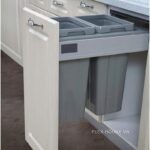 Thùng rác đôi ray hộp giảm chấn (218L) Garis BR07.400 (3)