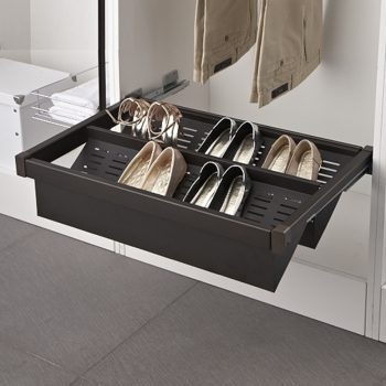 Giá để giày âm tủ áo ray trượt giảm chấn Taura SV20