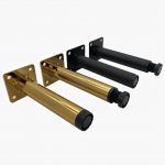 Chân bàn thẳng tủ kệ tivi ghế sofa có điều chỉnh JBG-04