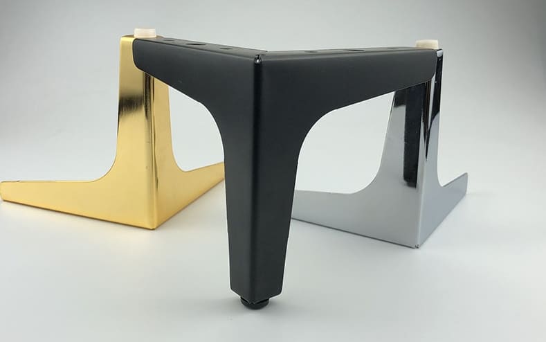 Chân bàn đinh ba kệ Tivi ghế sofa bằng thép JBG-3XJ 10