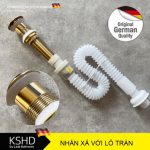 Bộ xi phông chậu rửa bát ống đứng bằng đồng DL7750S