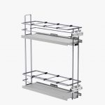 Giá đựng gia vị tủ cánh rộng 150mm Taura CK038A