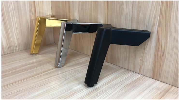 Chân bàn chữ Y bằng thép rèn tủ kệ ghế sofa JBG120 14