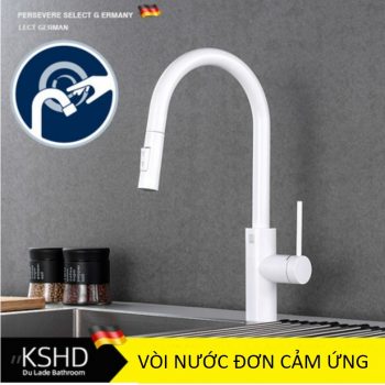 Vòi nước rửa chén cảm ứng nóng lạnh DL2010SWMT