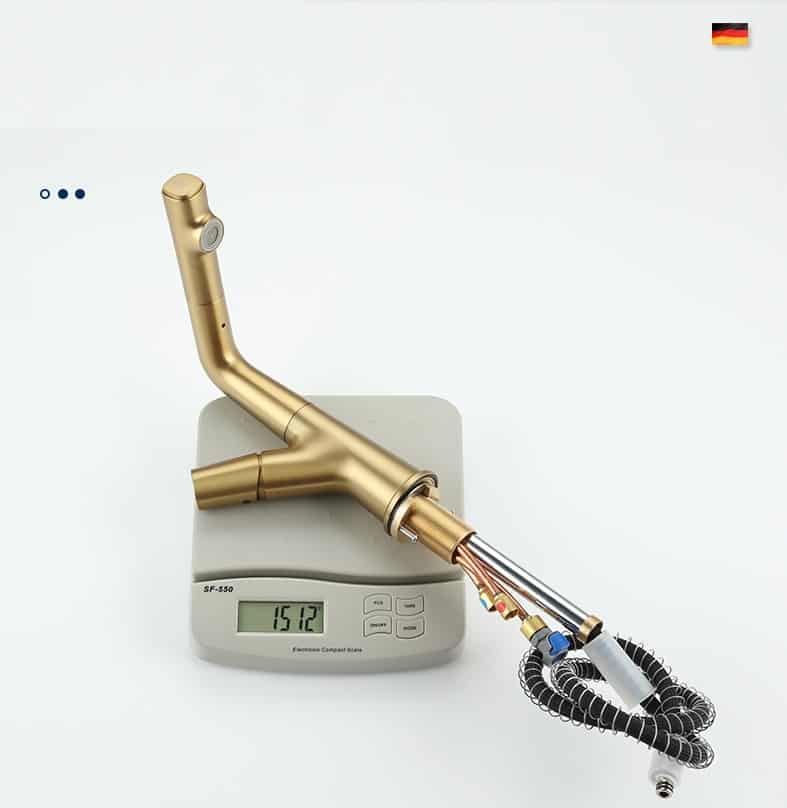 Vòi nước cảm ứng đồng thau German Dura DL8818S 30