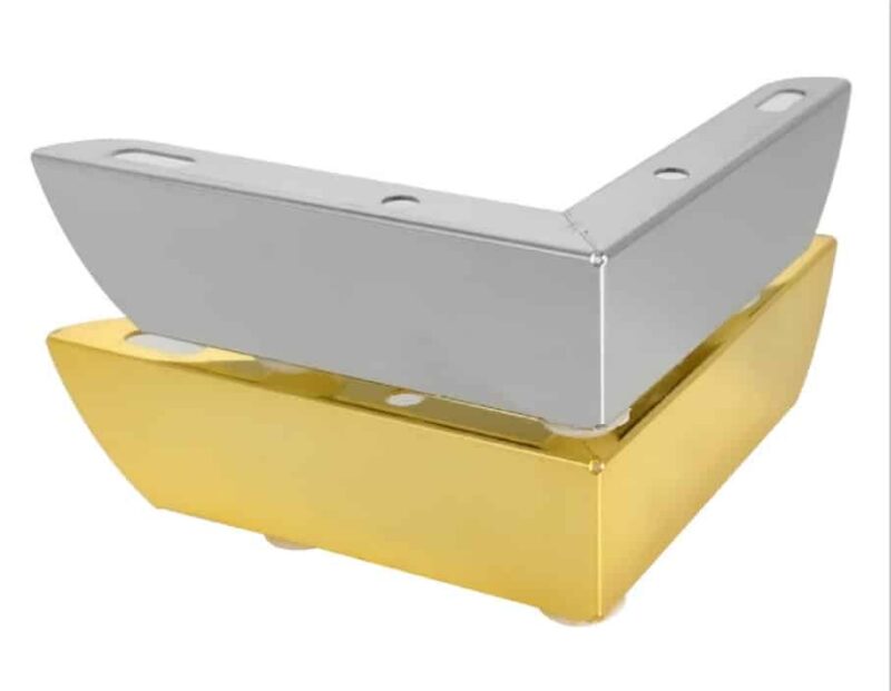 Chân bàn chữ L ba điểm bằng thép bàn ghế JBG-19 4