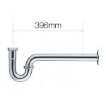 Ống thải chữ P đồng nguyên chất cao cấp Inax A-674P