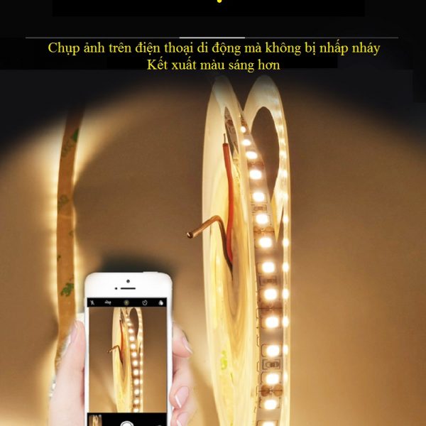 Dây led 2835 12V độ sáng cao IOU-001