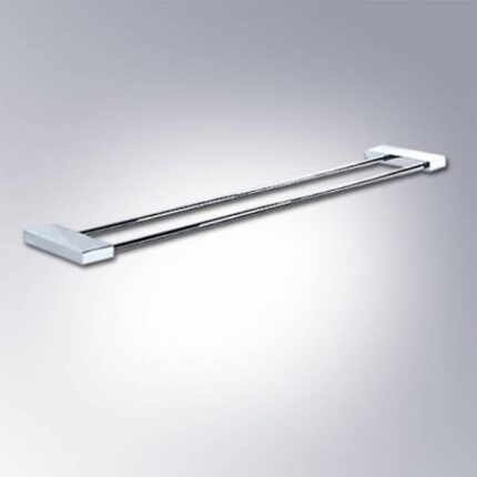 Thanh treo khăn đôi phòng tắm inox hiện đại tối giản Inax KF-645VW