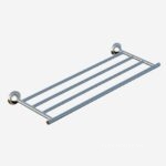 Giá treo khăn phòng tắm 4 thanh treo sang trọng Inax KF-415VB