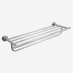 Giá treo khăn phòng tắm inox 2 tầng cao cấp Inax KF-415VA