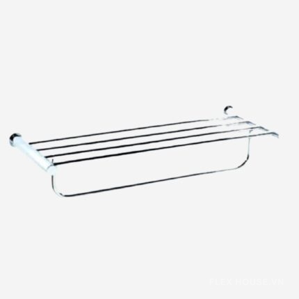 Giá treo khăn phòng tắm inox 2 tầng cao cấp Inax KF-545VA