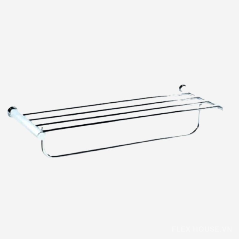 Giá treo khăn phòng tắm inox 2 tầng cao cấp Inax KF-545VA