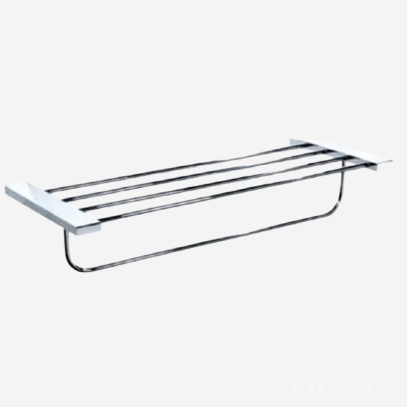 Giá treo khăn phòng tắm inox 2 tầng cao cấp Inax KF-645VA