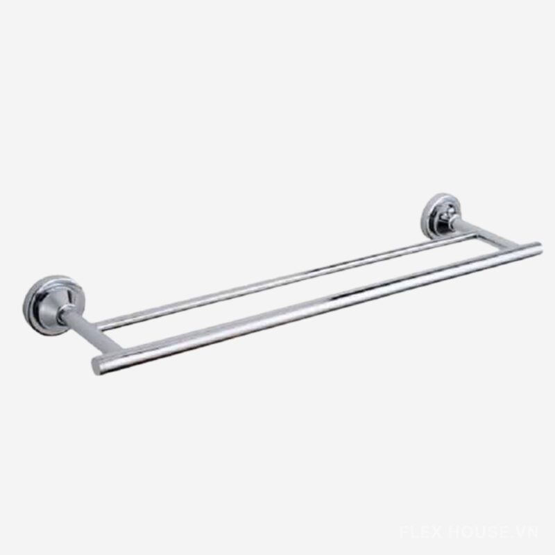 Thanh treo khăn đôi phòng tắm inox cao cấp Inax KF-415VW