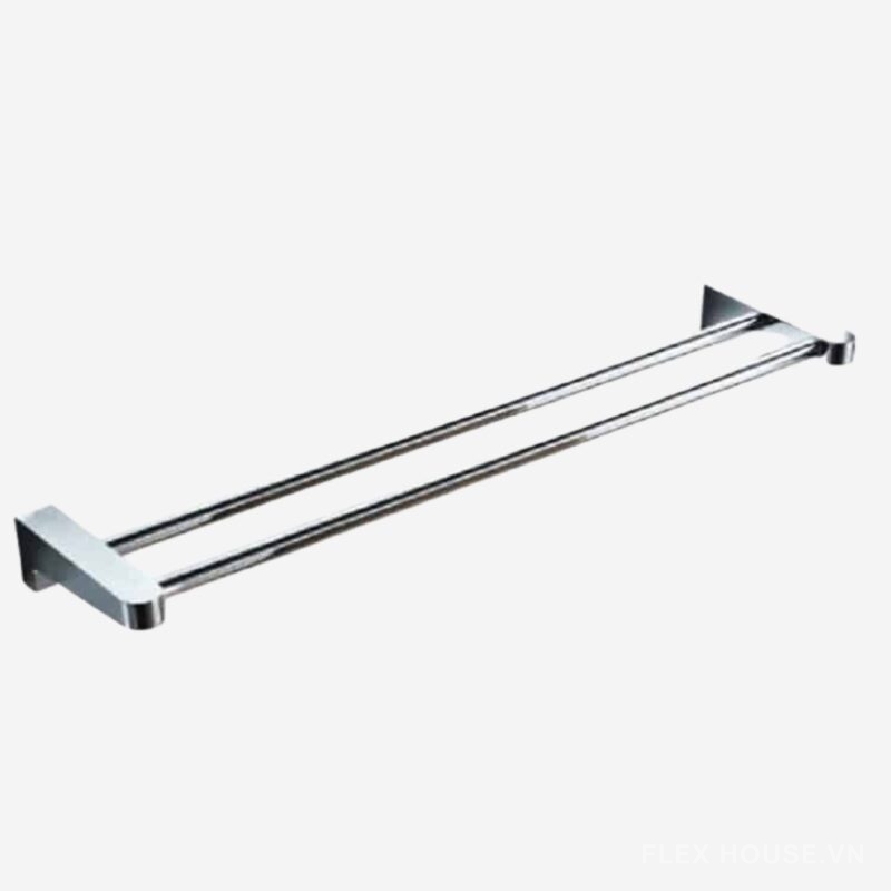 Thanh treo khăn đôi phòng tắm inox cao cấp Inax KF-845VW