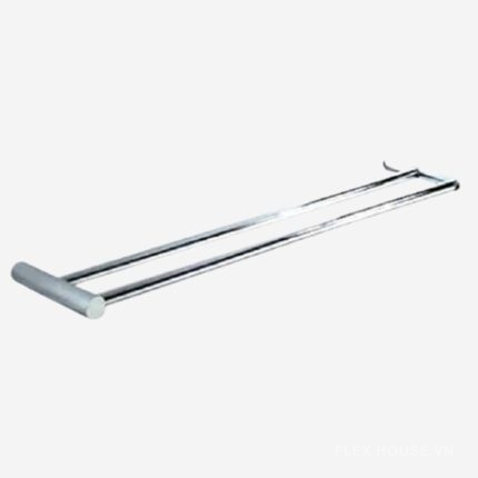 Thanh treo khăn đôi phòng tắm inox hiện đại tối giản Inax KF-545VW