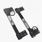 Phụ kiện cửa trượt xếp giấu cánh bằng thép cán nguội BTC-FT