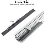 Ray trượt tủ cầu thang giảm chấn cao cấp BTC-SR