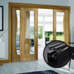 Bộ ray trượt cửa lùa tải trọng 130kg MONZ-HVDG-HS130