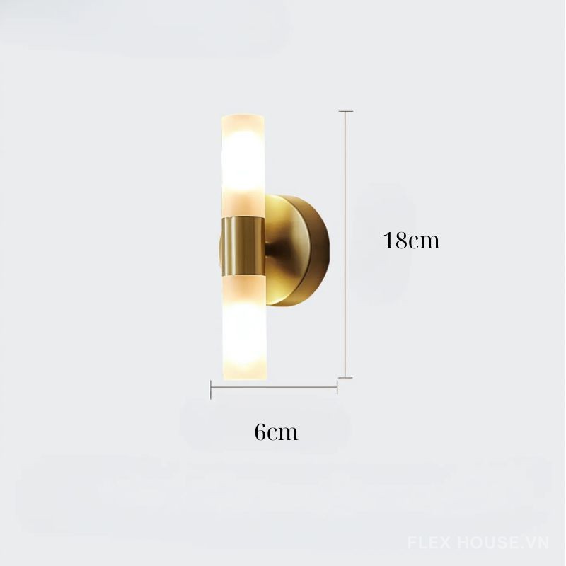 Đèn tường hình ống phát sáng hiện đại XL7780 12