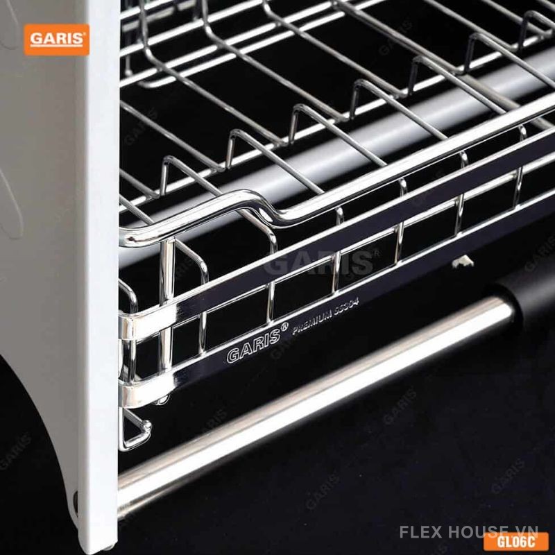 Giá bát nâng hạ đa năng tủ bếp trên Garis BH06.600-900