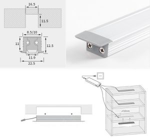 đèn LED âm tủ HM-311