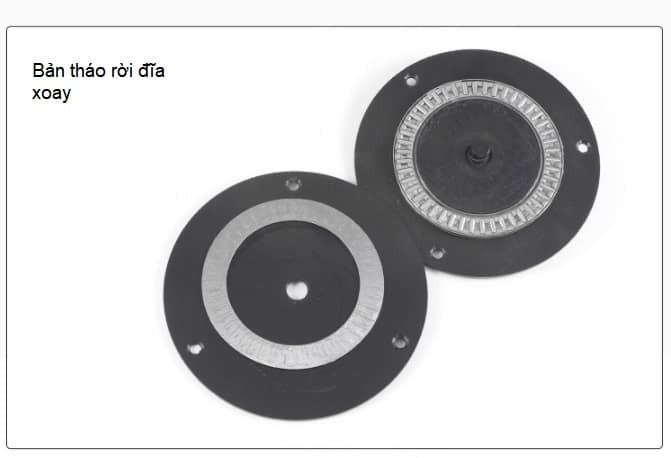 Phụ kiện kệ giày túi xách xoay 360 độ BTC-RTA 2