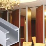 Ray trượt cho cửa lùa xếp dày 3mm DG-WX002