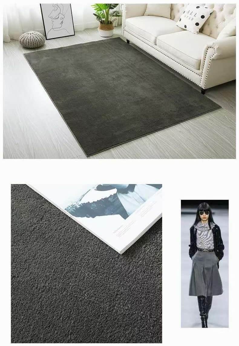 Thảm lót sàn trơn phong cách tối giản TBD1831 9