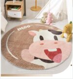 Thảm trải sàn trang trí bò sữa đáng yêu TBD6802