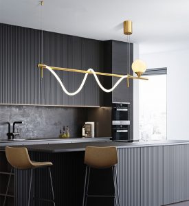 Đèn thả hình rồng cuộn cầu kì dài 1m XL4322 - bìa