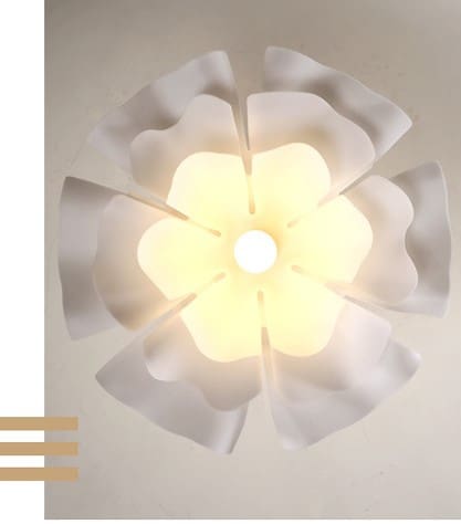Đèn thả trần hình hoa bằng nhựa ABS XL8013 14