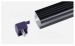 Bộ ray trượt cửa lùa kính cường lực tải trọng 120kg HSBL-HSJZ