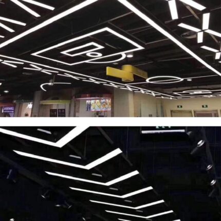 Máng đèn Led bản rộng cao cấp BGX