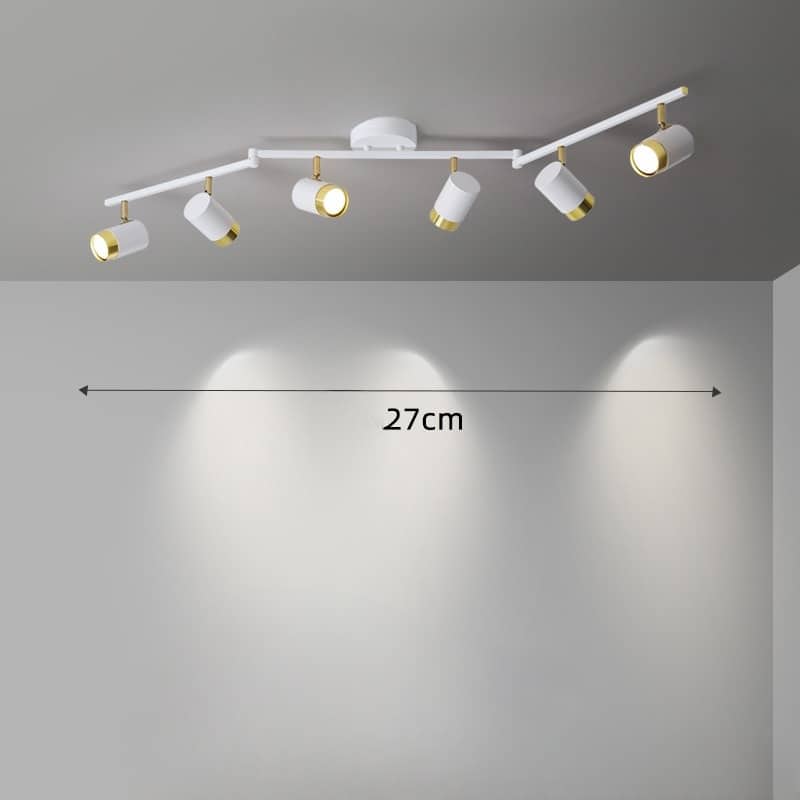 Đèn trần phòng trưng bày màu trắng hiện đại màu trắng ZH.HMXD060W 4