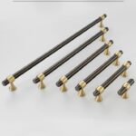 Tay nắm tủ đồng màu đồng cổ retro cao cấp GBH662CA