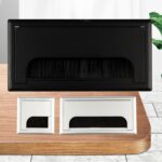 Nắp luồn dây điện nhựa ABS giả nhôm cao cấp LJJ3358
