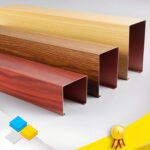 Thanh chữ U trang trí trần nhà nhiều màu sắc FMD7499