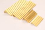 Nẹp đồng chữ L trang trí cầu thang chống trượt YHTY09806 (1)
