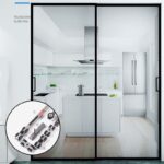 Bộ phụ kiện ray trượt cửa lùa đồng bộ 3 cánh BTC-YG212