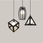 Đèn LED thả trần phong cách industrial nhiều mẫu XL3185BCD.BL2