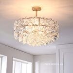 Đèn chùm Pha lê đồng nguyên chất cao cấp HX102