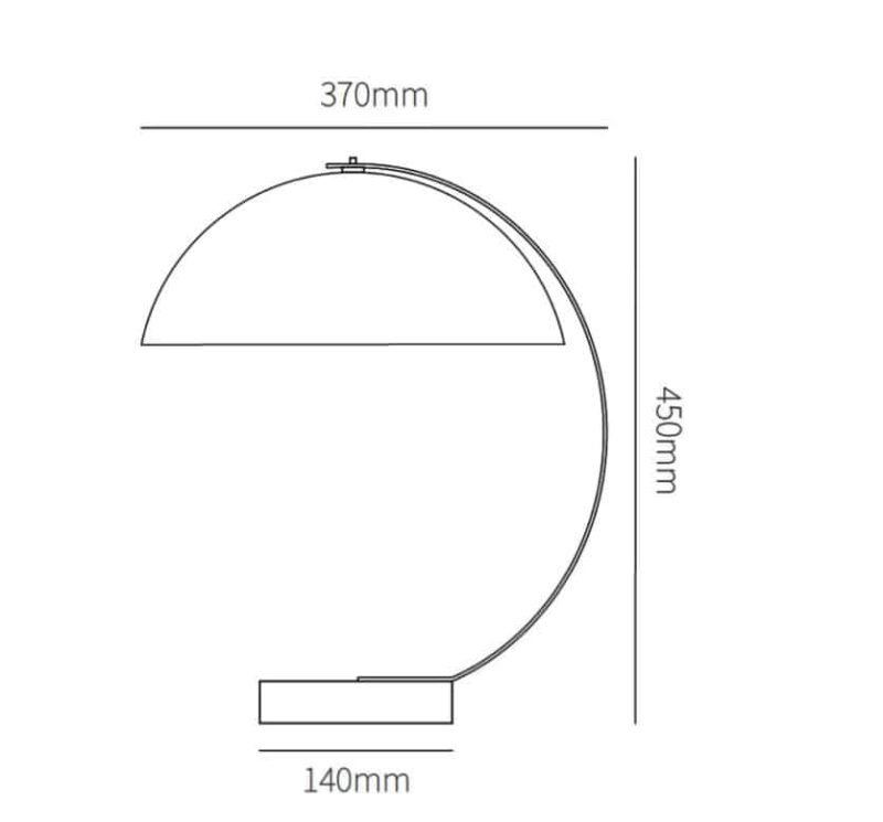 Đèn để bàn trang trí phong cách industrial thép không gỉ XL9958 7