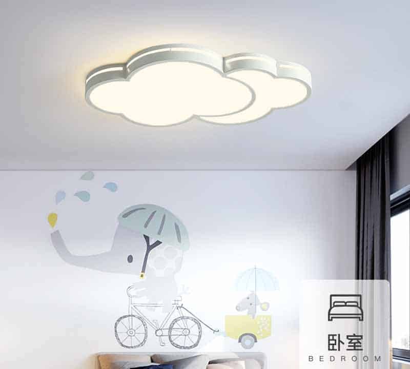 Đèn ốp trần nhựa ABS hình đám mây cho trẻ em ZQ1094 6
