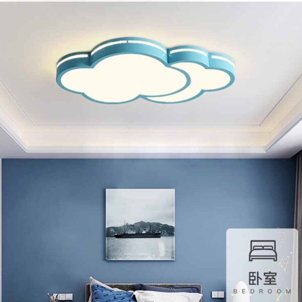 Đèn ốp trần nhựa ABS hình đám mây cho trẻ em ZQ1094