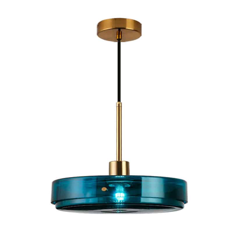 Đèn thả trần tròn xanh ngọc WL9974 11